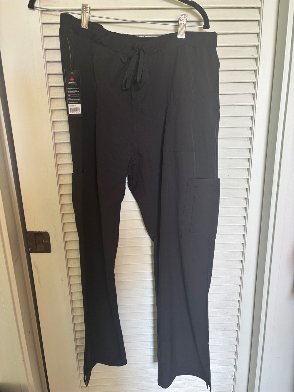 Black Scrub Pants